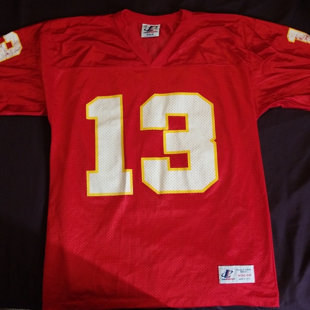 Vintage logo ath Kansas city Chiefs Bono Jersey